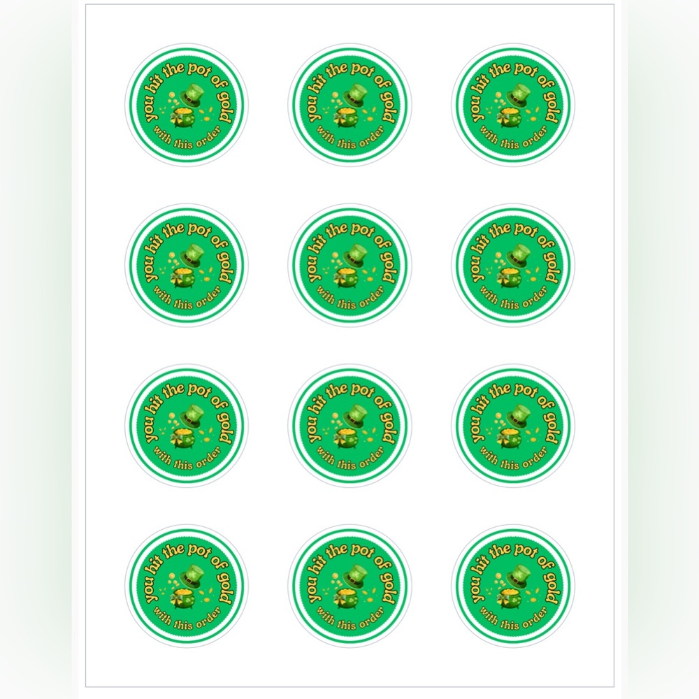 24CT Holiday Stickers - Picture 10 of 11